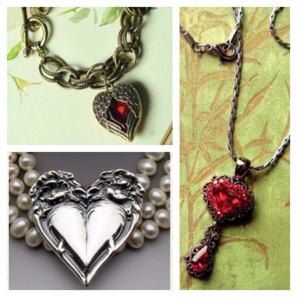 These are from Victorian Trading Co. So they're more old fashioned, but they are the most romantic looking pieces.