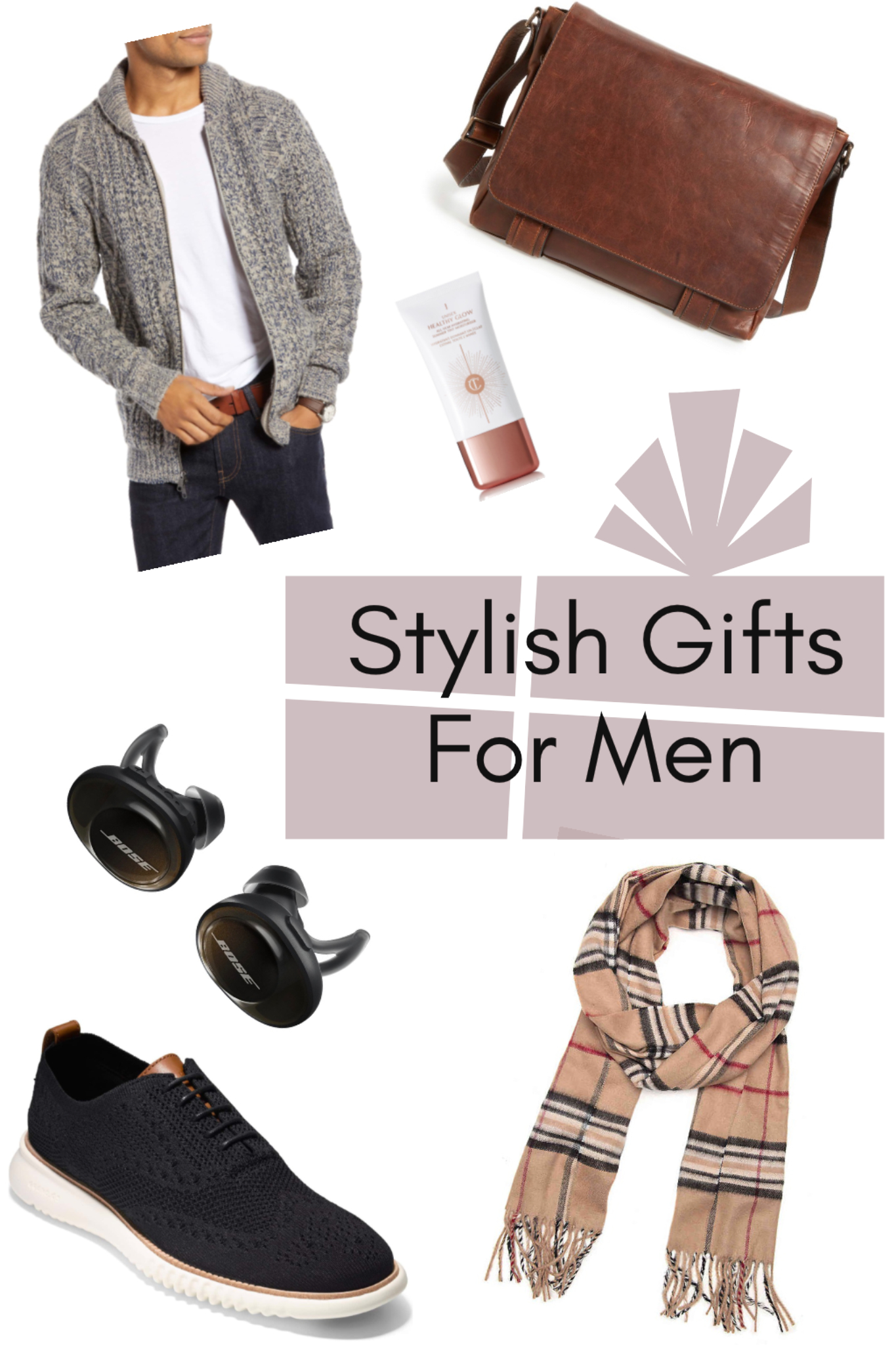 What to Get For Stylish Men | fashionable Gifts For Men Who like Fashion. Holiday gift guide by popular North Carolina fashion and lifestyle blogger Jessica Linn, from Linn Style.