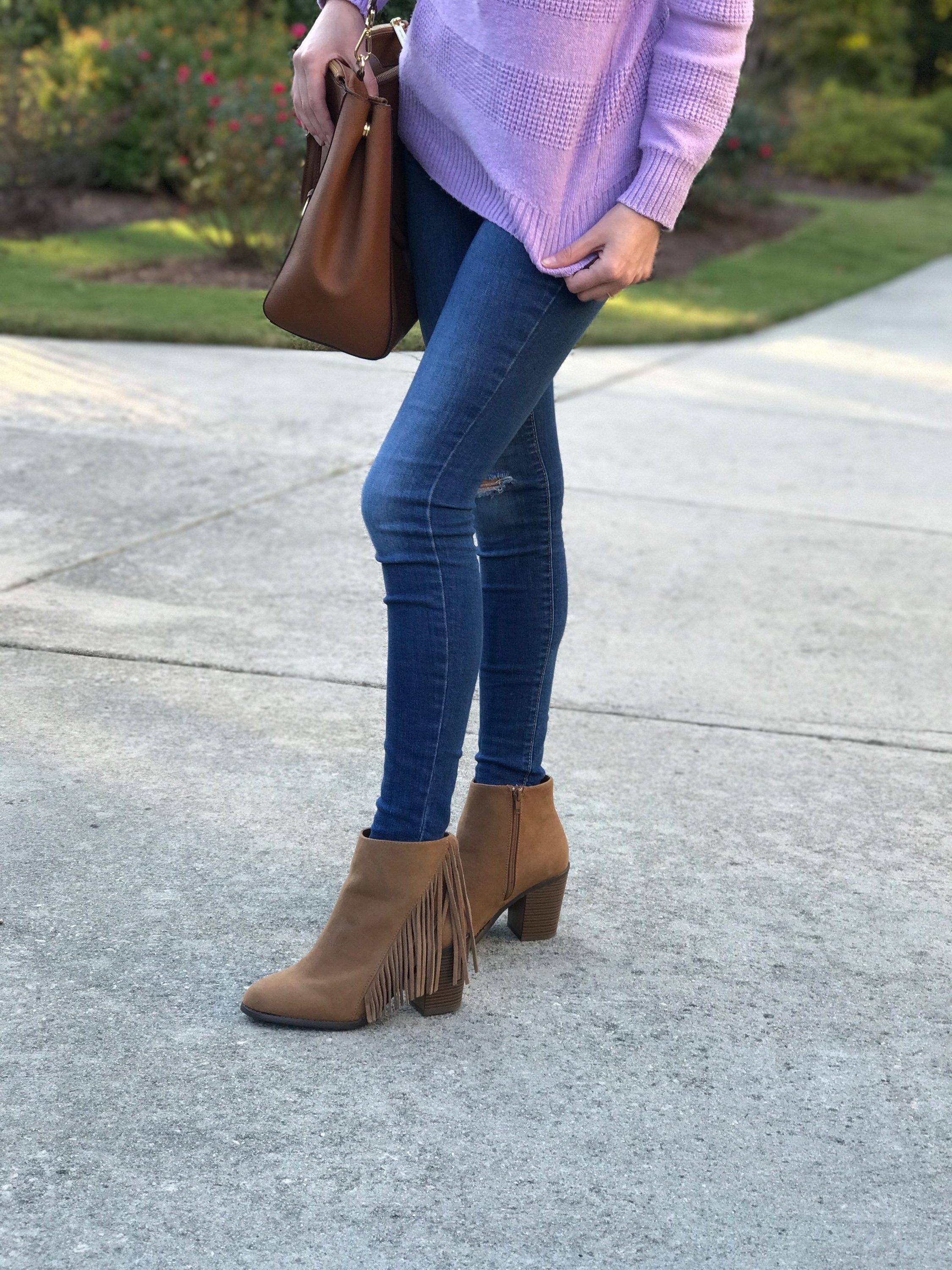 Tassel boots