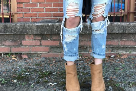 Forever 21 Tassel Faux Suede Boots