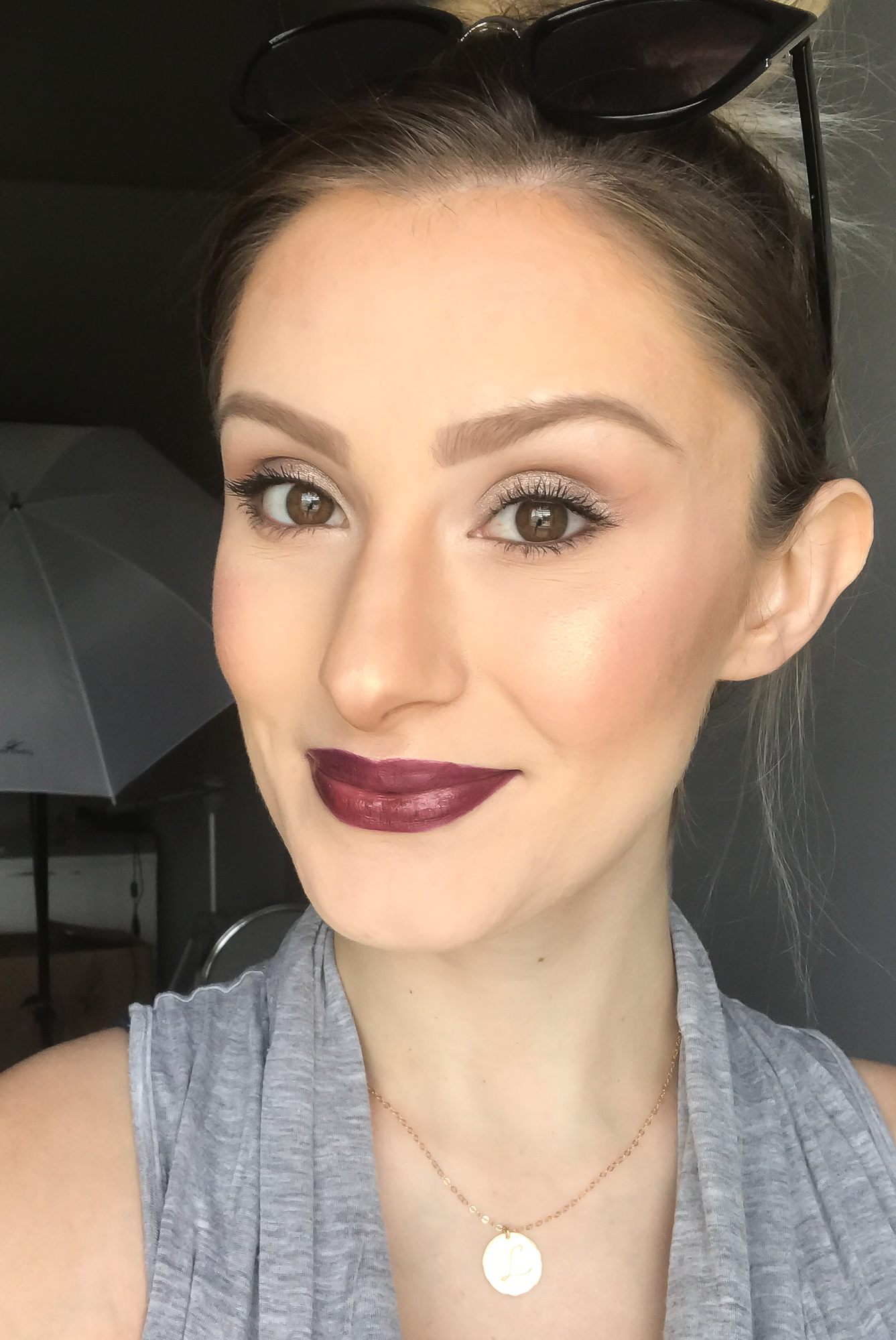Lifestyle, fashion, and beauty blogger and vlogger Jessica Linn from Linn Style collaborating with SummerReign Cosmetics, a local Durham North Carolina lipstick company started by Ashley Summerville using all natural organic ingredients.