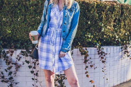 Plaid Year Round | Spring and Summer 2018 Trend . Outfit Inspiration by North Carolina fashion and lifestyle blogger Jessica Linn from Linn Style.