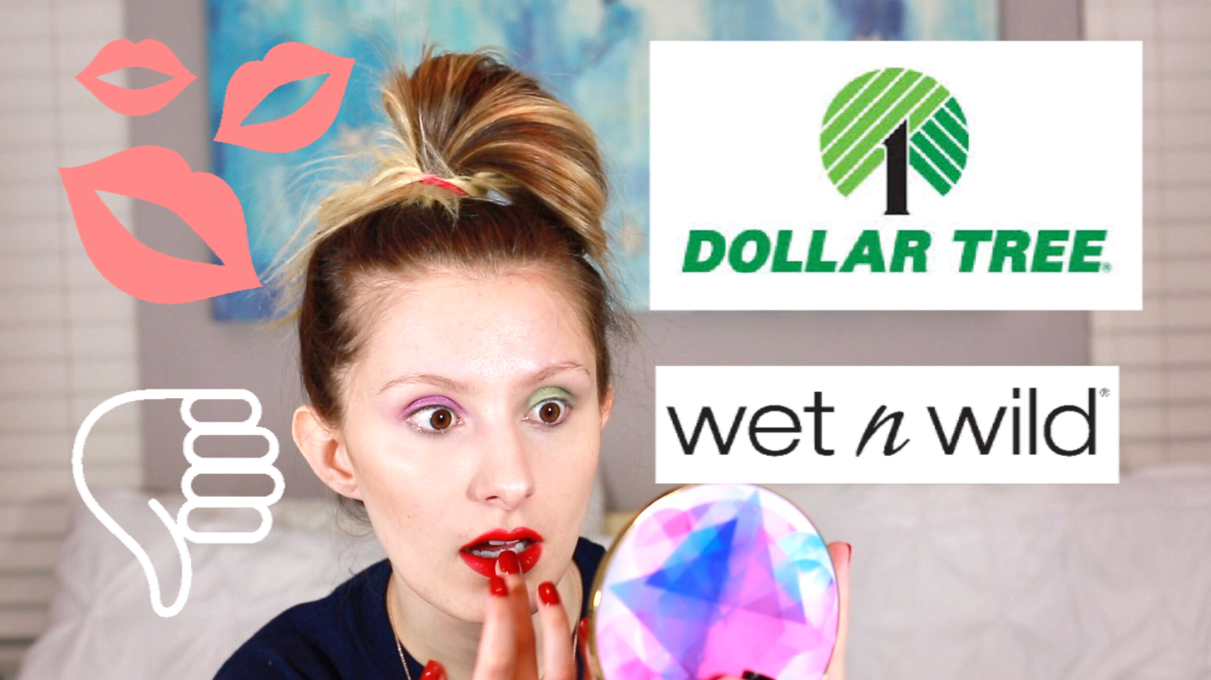 Dollar Tree Makeup Review | Wet N' Wild Brushes?!| Hits and Misses North Carolina fashion beauty and lifestyle blogger and Youtuber Jessica Linn reviewing Dollar Tree makeup products such as Wet N' Wild lipstick, L.A. Colors Little Black Book of Eyeshadow, Wet N' Wild Makeup Brushes, and a non-Dollar Tree Product, Smashbox Insta-Matte Transformer.