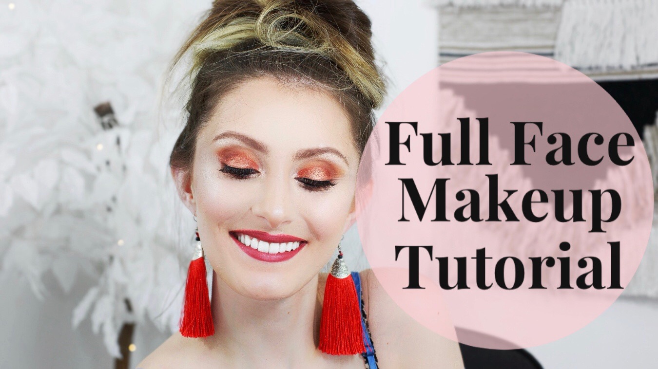 Easy Full Face Makeup Tutorial For Beginners Mostly Drugstore