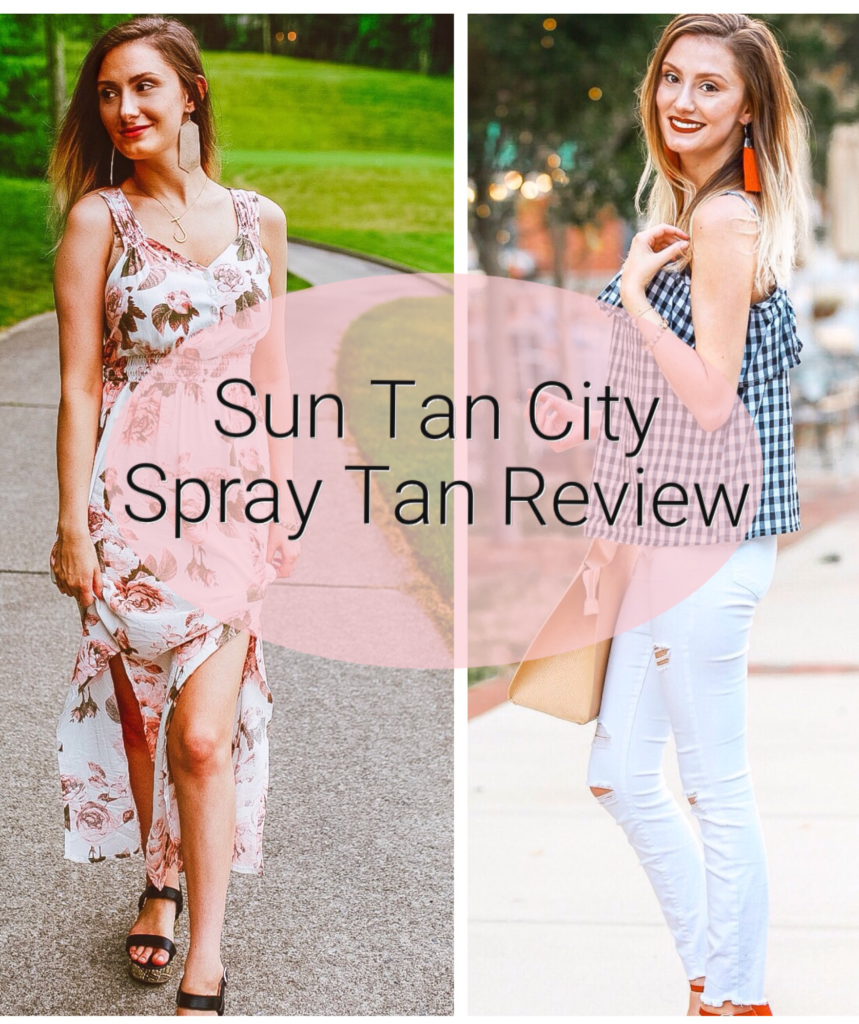 Sun Tan City Spray Tan Review | Lifestyle, fashion, and beauty blogger Jessica Linn reviewing Sun Tan City's Level 3 Spray Tan.