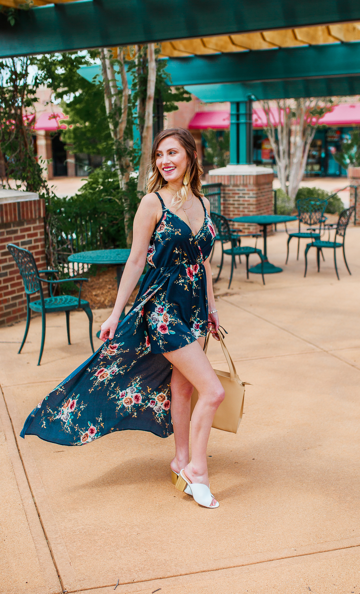 Maxi skort romper store dress