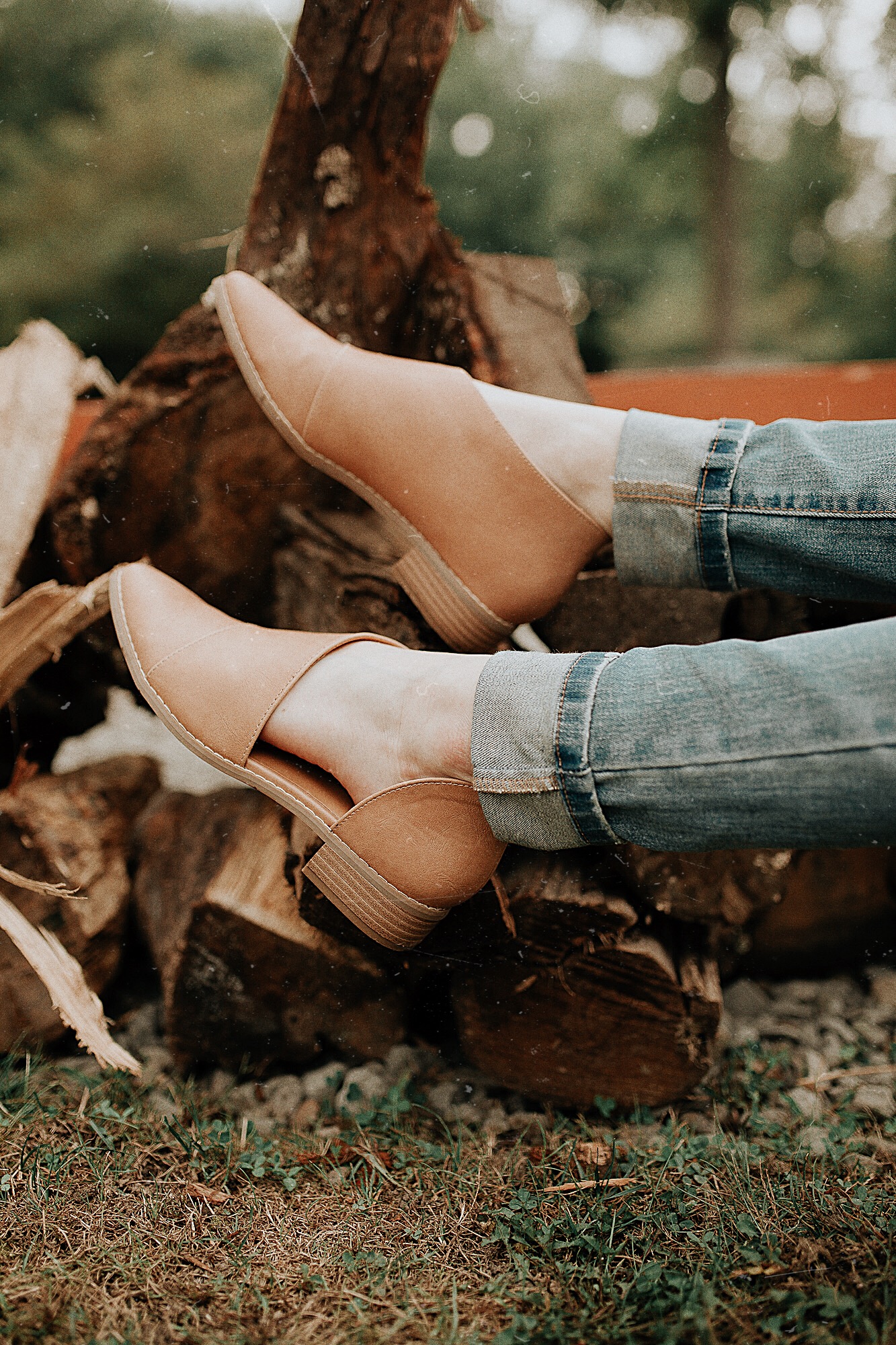 cut out booties outfit