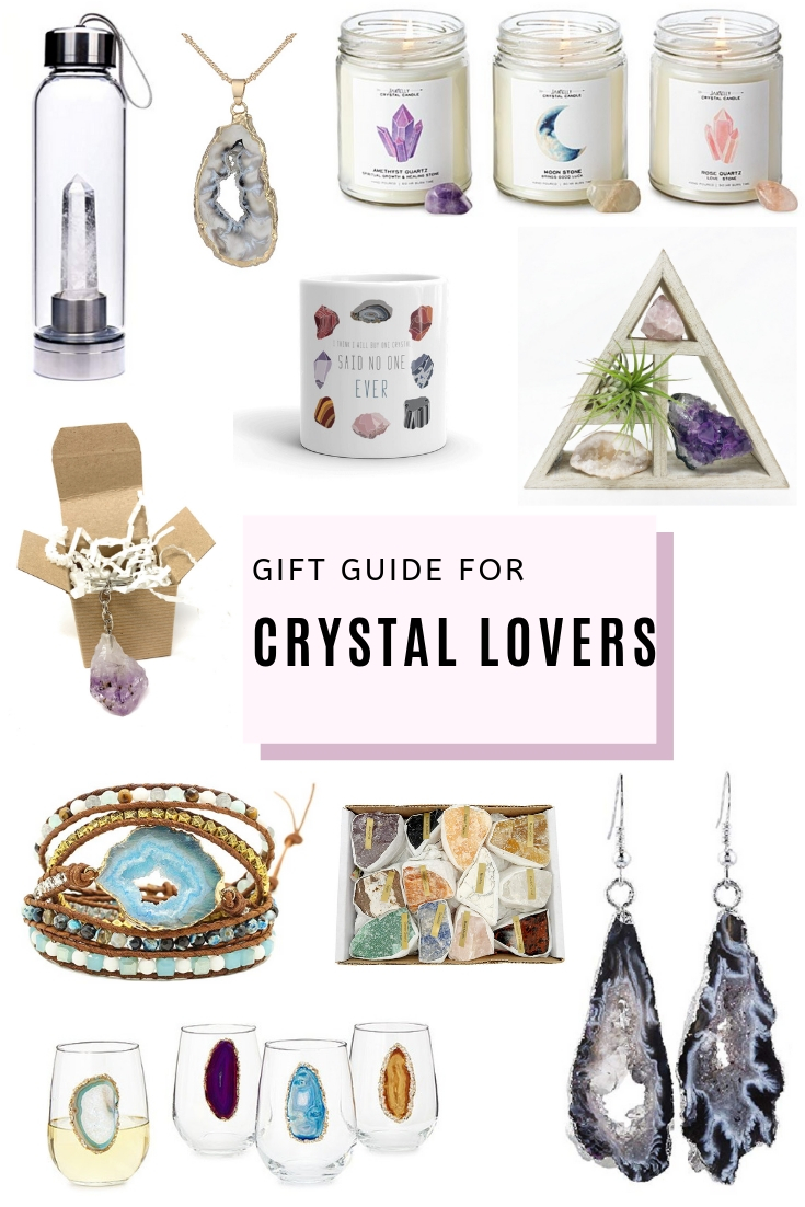 Gift Ideas For Crystal and Geode Lovers