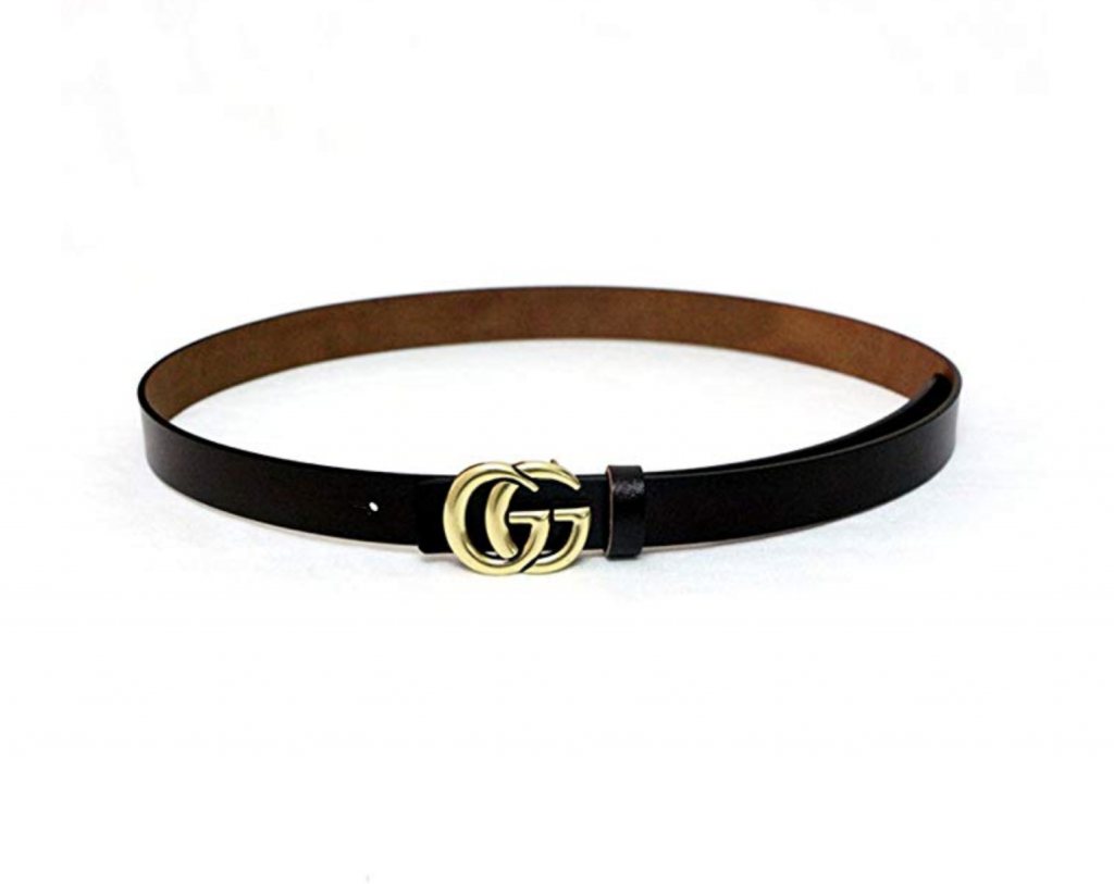 White gucci hot sale belt amazon