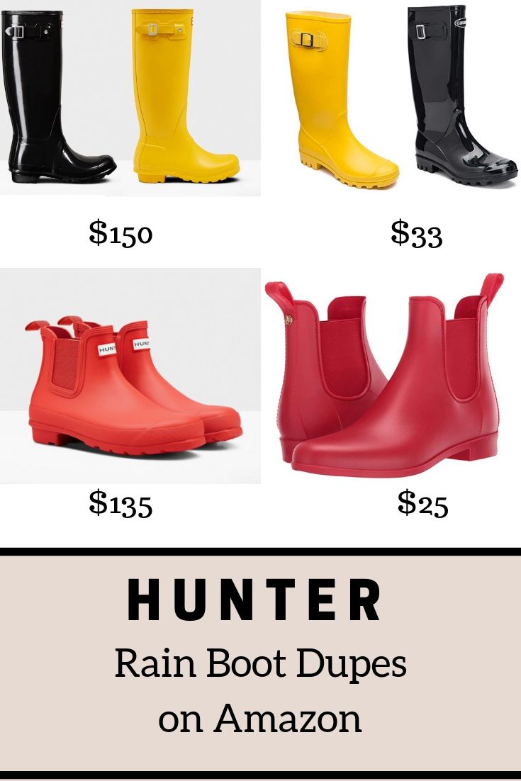 dupe hunter boots