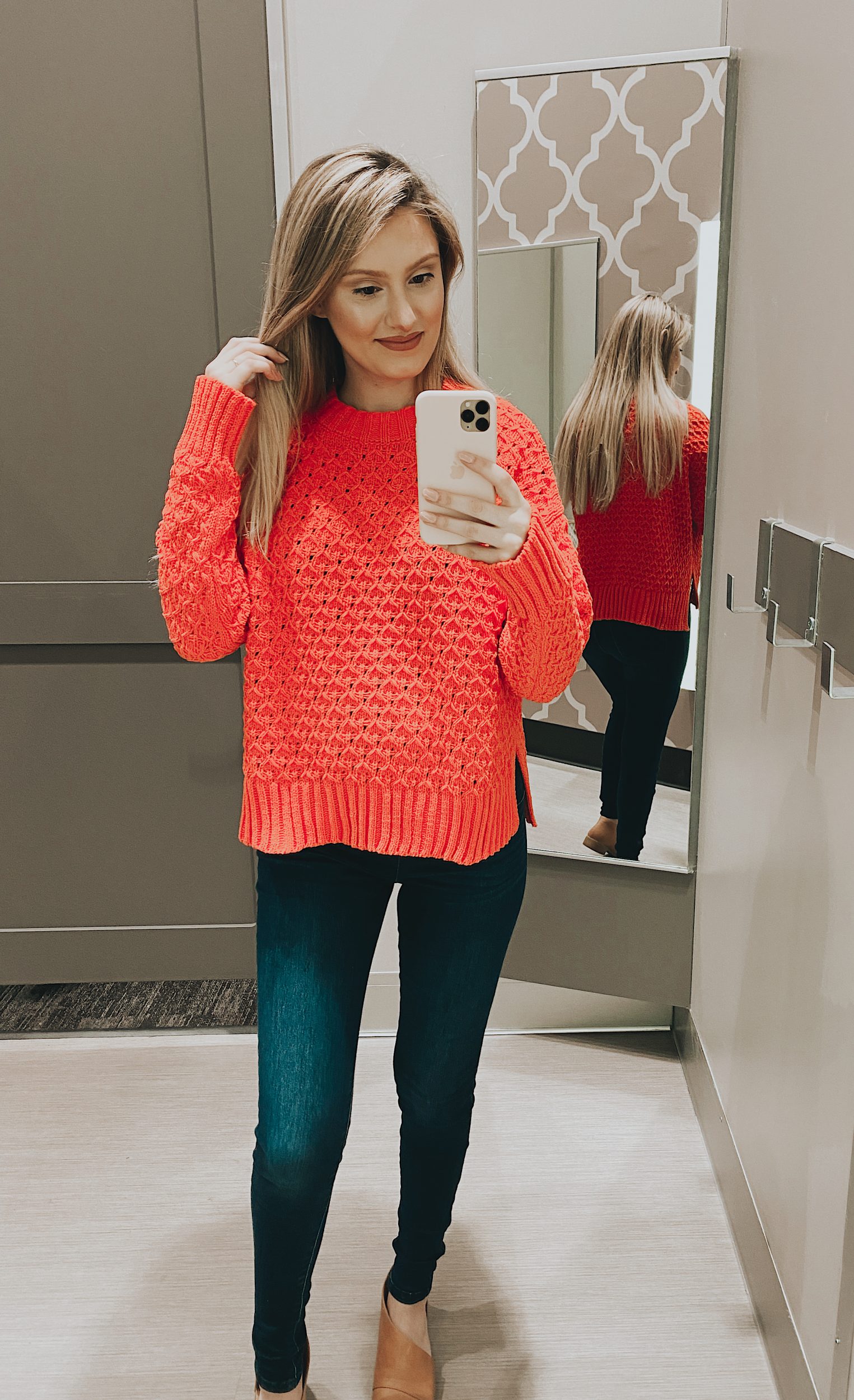 Trying On Non-Maternity Sweaters & Sweatshirts While Pregnant | Target