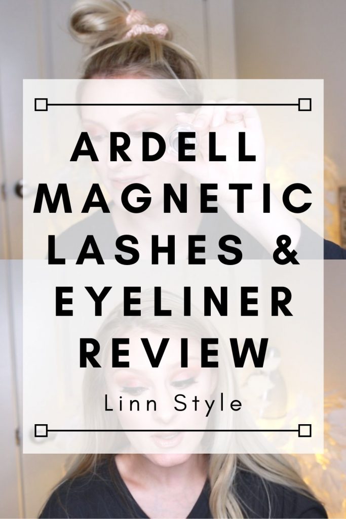 Ardell Magnetic Lashes & Eyeliner Review by fashion and beauty blogger Jessica Linn.