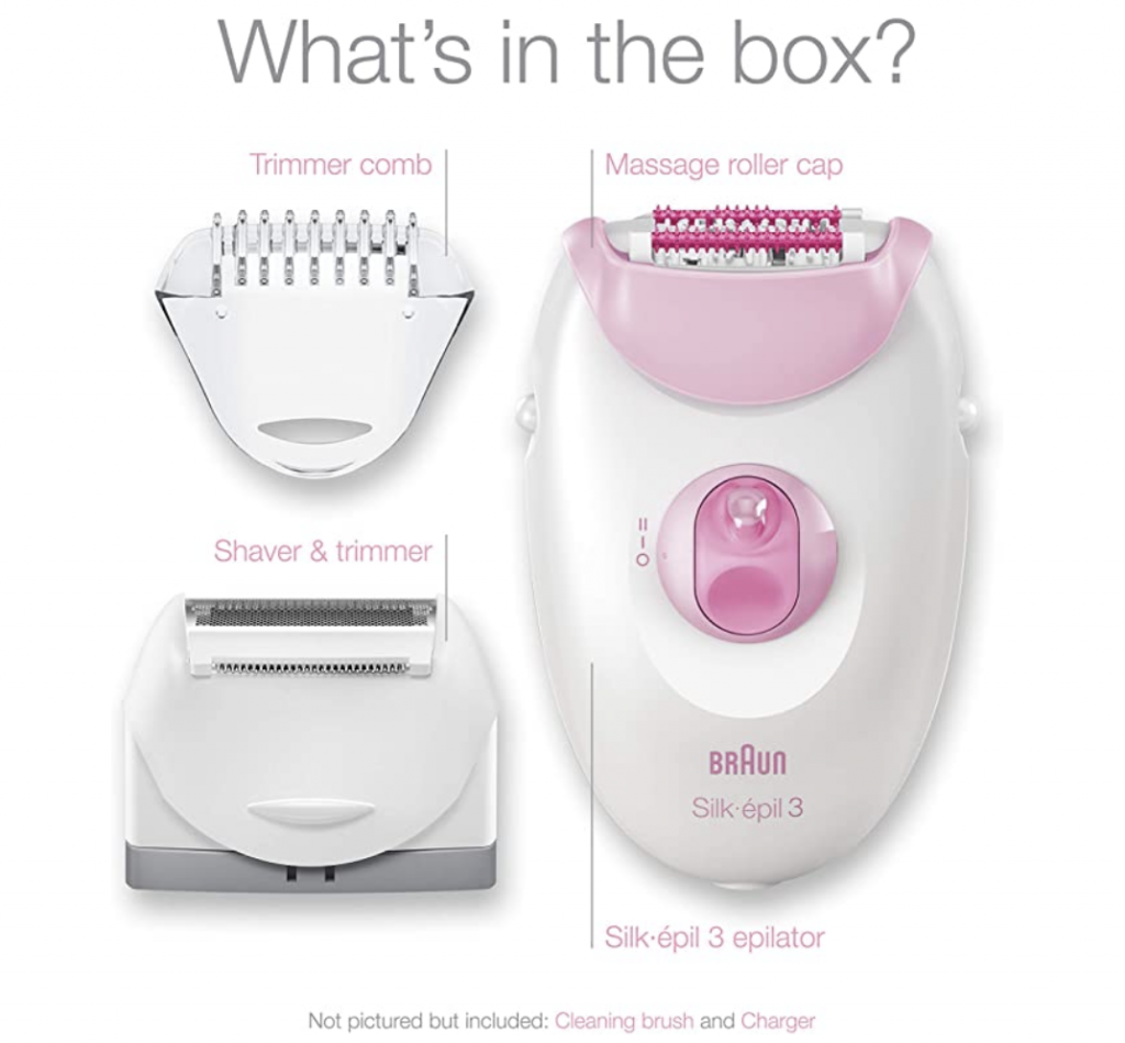 Epilator review for those dipping their toes in epilating for hair removal