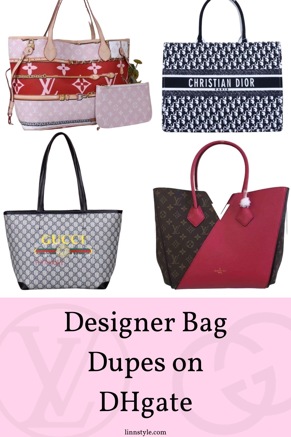 Designer Bag Dupes On DhGate - Linn Style