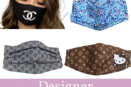 Designer Inspired Face Masks on Etsy | Linn Style by Jessica Linn