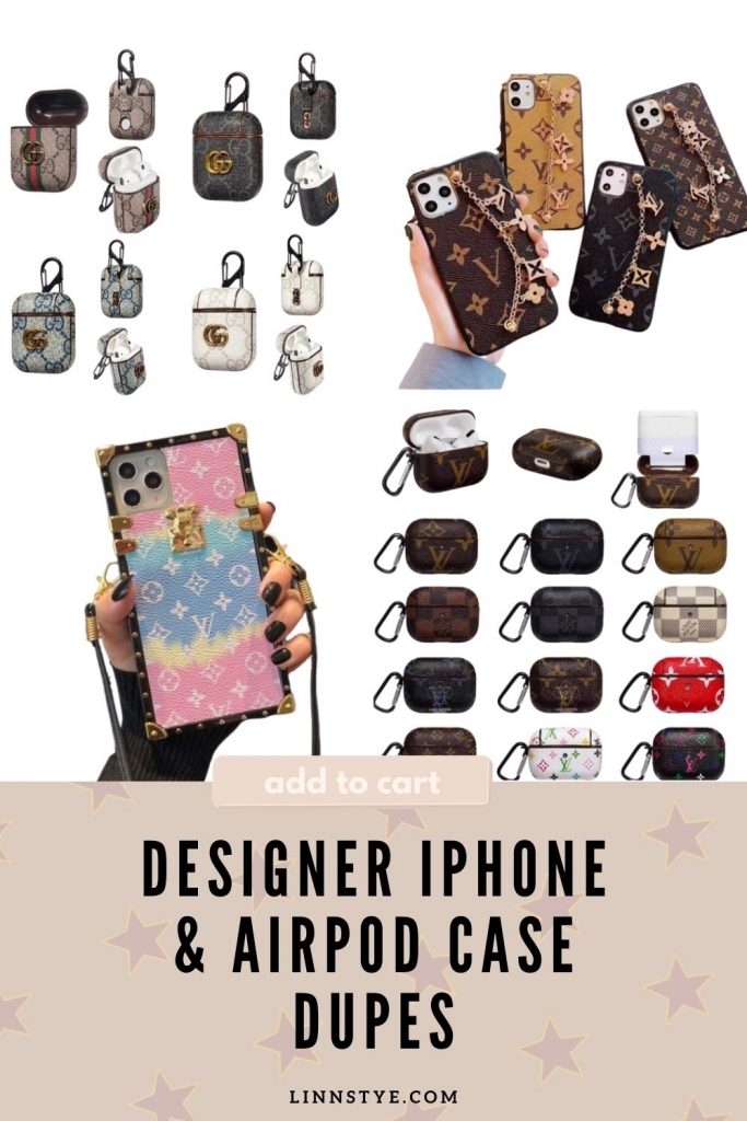 Designer iPhone & AirPod Case Dupes | Linn Style by Jessica Linn