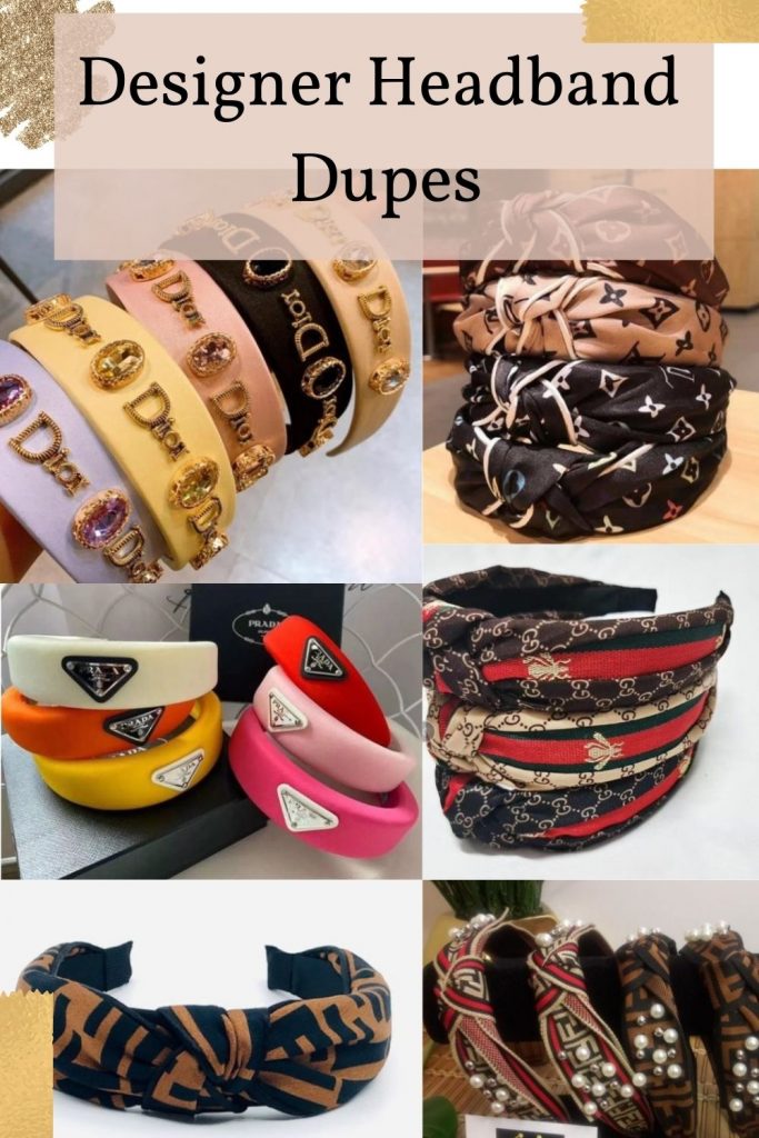 DESIGNER DUPES: SCRUNCHIES! GUCCI, LOUIS VUITTON 