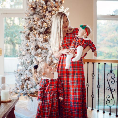 Matching Holiday Outfit For Mom's & Daughters by Jessica Linn